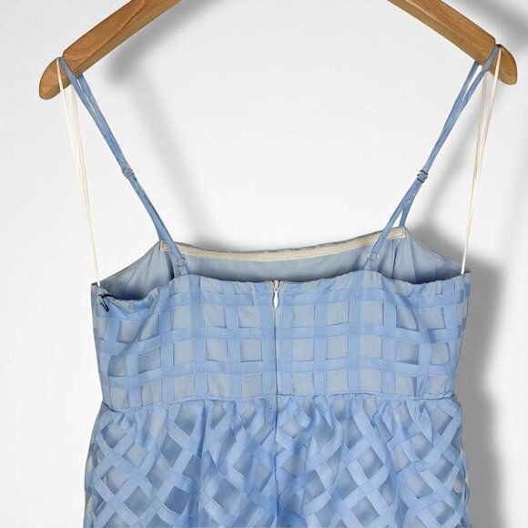 NWT Lost + Wander High Tide Midi Dress in Baby Blue - Picture 6 of 7